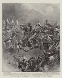 The Battle of Omdurman, the Charge of the 21st Lancers